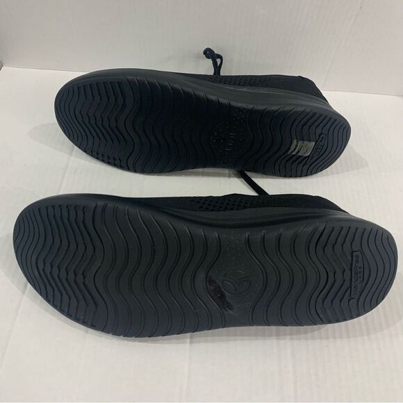 Kizik Lima Men Size 14 W 15.5 Wide Knit Hands Free Lace Up Black Sneakers Shoes main image 6